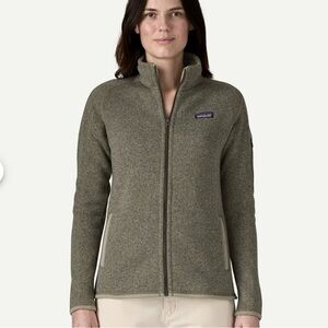 Patagonia Women's Better Sweater Green Fleece Jacket XL